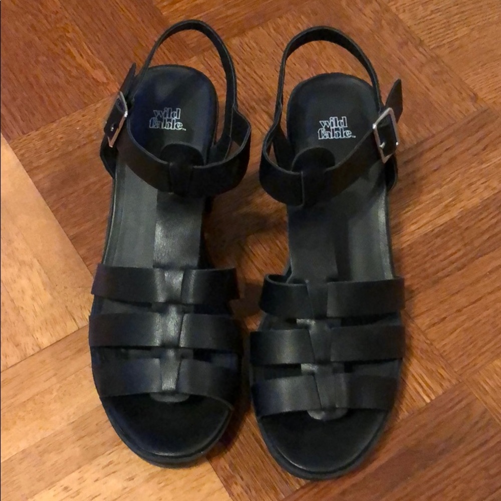 Wild Fable Chunky Heel Sandals
